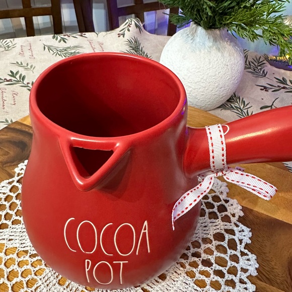 RAE DUNN ceramic “ COCOA POT” - Picture 5 of 9
